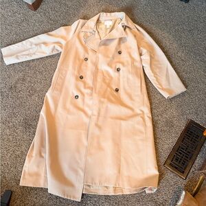 H&M long trench coat